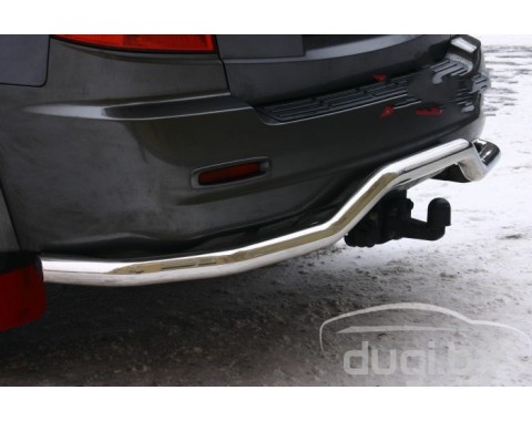 Защита заднего бампера (труба) для Kia Sorento 2002-2009